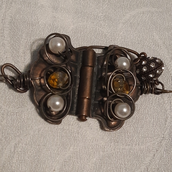 VTG,Copper Boundle,Necklace,Bracelet,And Brooches, - Picture 11 of 16